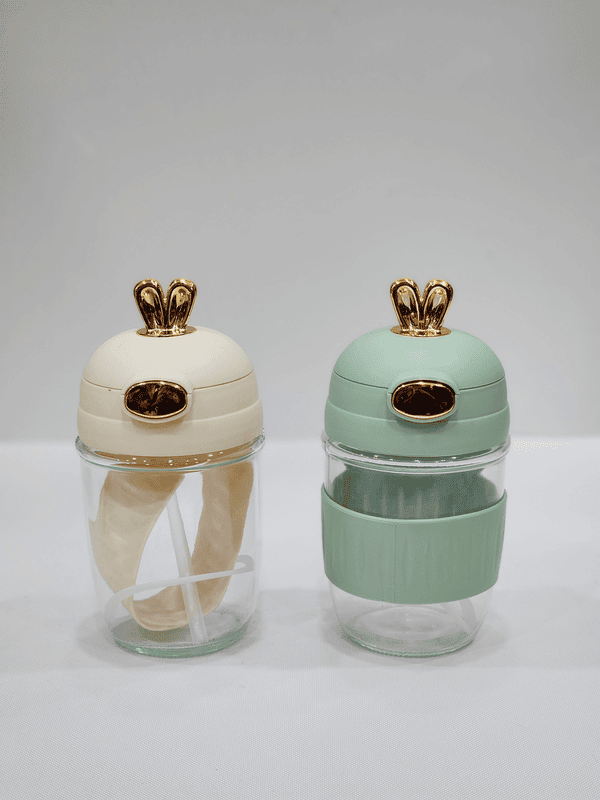 Rabit Tumbler With Straw