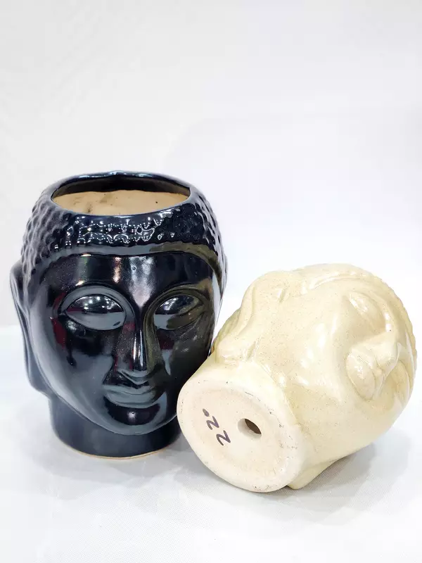 Buddha Ceramic Pot Small