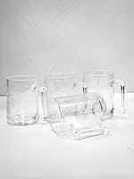 Designer Glass Tea/Coffee Mug with Handle