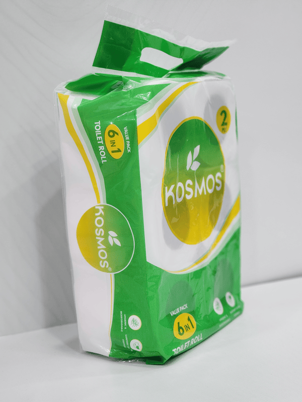 Kosmos 2 Ply Toilet Roll- Pack of 6