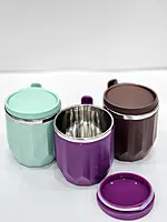 Cuba Coffee Mug with Lid & Handle 300ml