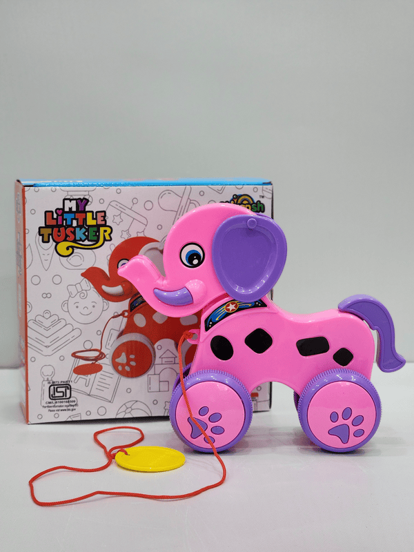 Pull Along Baby Elephant Toy