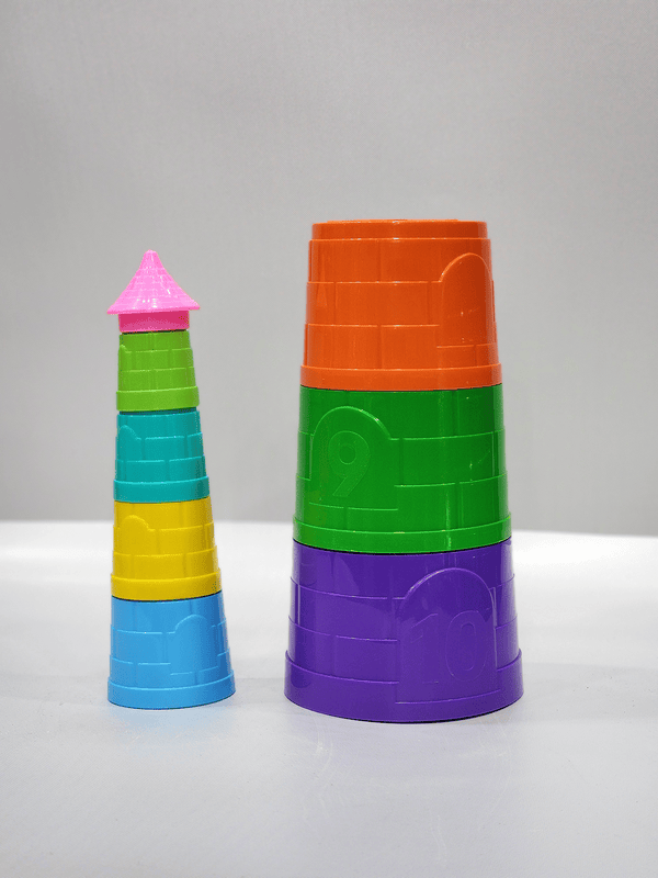 Rainbow Light House Stacking Toy