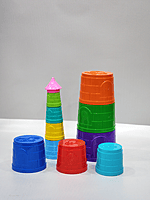 Rainbow Light House Stacking Toy