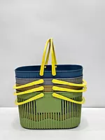 Plastic Basket with Handle