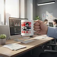 Chinese Motivational Art Mug