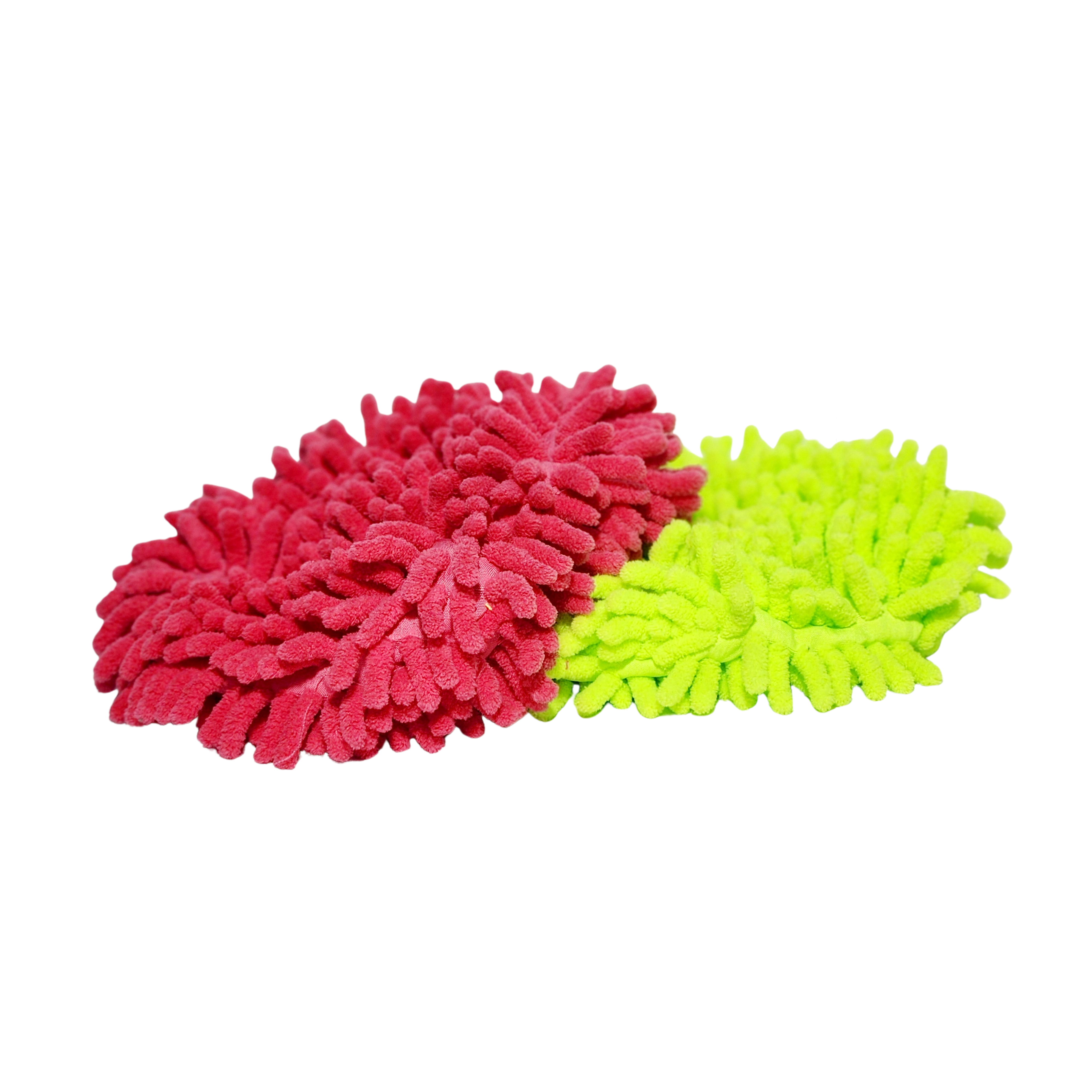 Multicolored Microfiber Dusting Puff