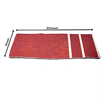Red Printed Door Mat 23.5*15 inch