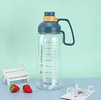 Motivational Water Bottle  With a Straw and Handle