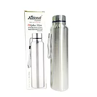 National Alpha Slim Stainless Steel Water Bottle, 1000ml