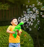 Premium Bubble Gun Blaster Kids Toys with Bubble Liquid