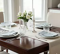 Set of 6 Designer Plastic Glass Set - 250ml