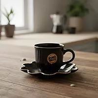 Elegant Black Tea & Coffee Set of 8pc