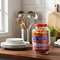 Yera 3kg Storage Glass Jar with Lid