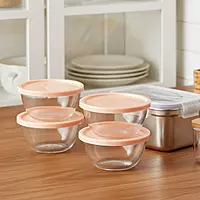 Yera Glass Micro Polo 230ml Bowls Set of 4