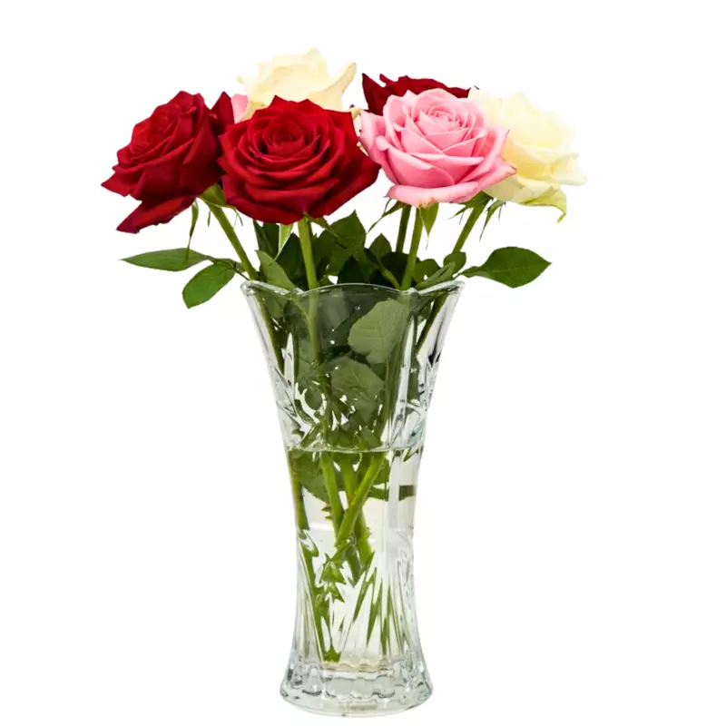 Crystal Glass Flower Vase