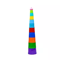 Rainbow Light House Stacking Toy