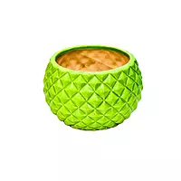 Diamond Cut Ceramic Pot for plants