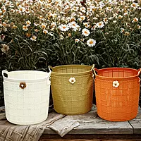 Designer Basket with Flower