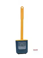 Silicon Toilet Brush with Holder Stand