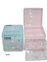 Kawaii Multi Layer Storage Box, Jewelery Organiser