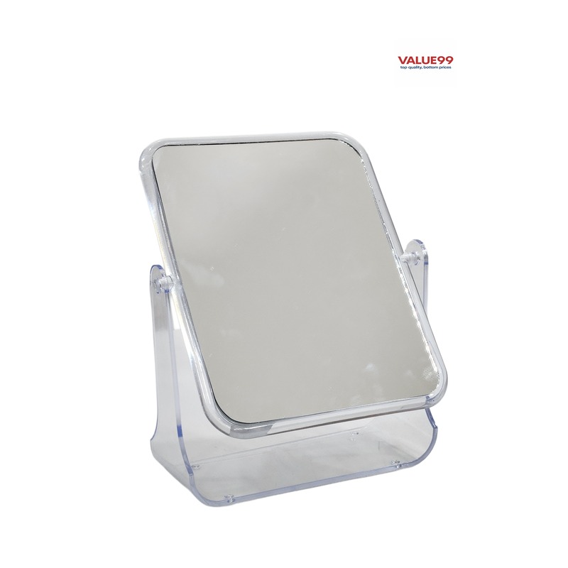 Transparent Double Sided Revolving Mirror