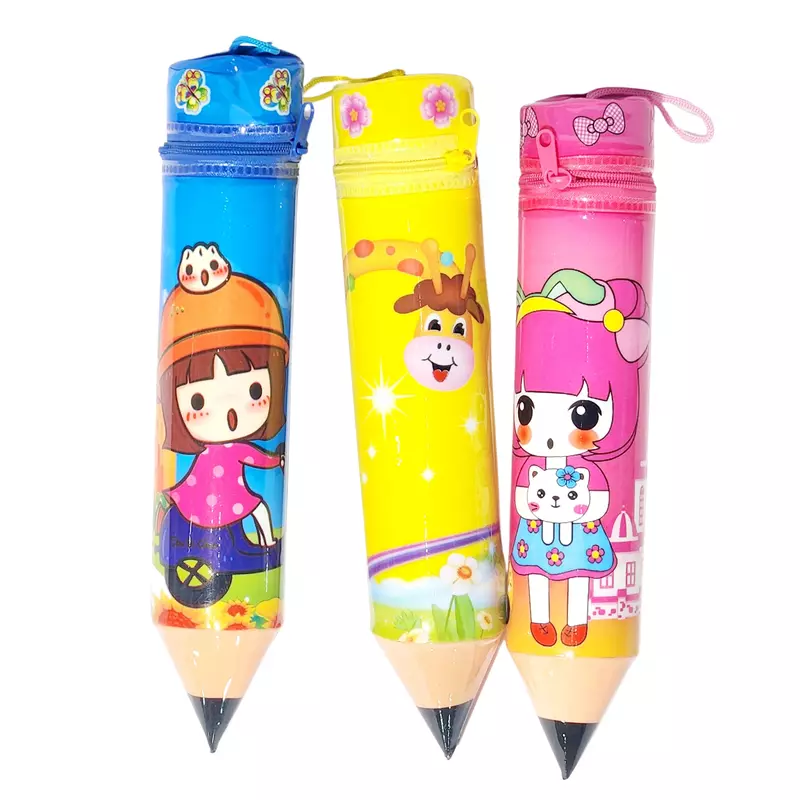 Aptitude Return Gifts for Kids Birthday Party Pencil Shape  Pouch Cases