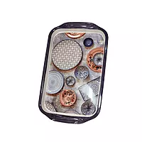 Purple Theme Printed Serving Tray