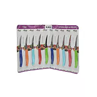 Set of 10 Kitchen Knives