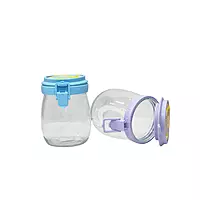 Wide Mouth 1000ml Mason Jar with Clasp Closure