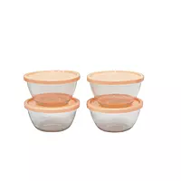 Yera Glass Micro Polo 230ml Bowls Set of 4