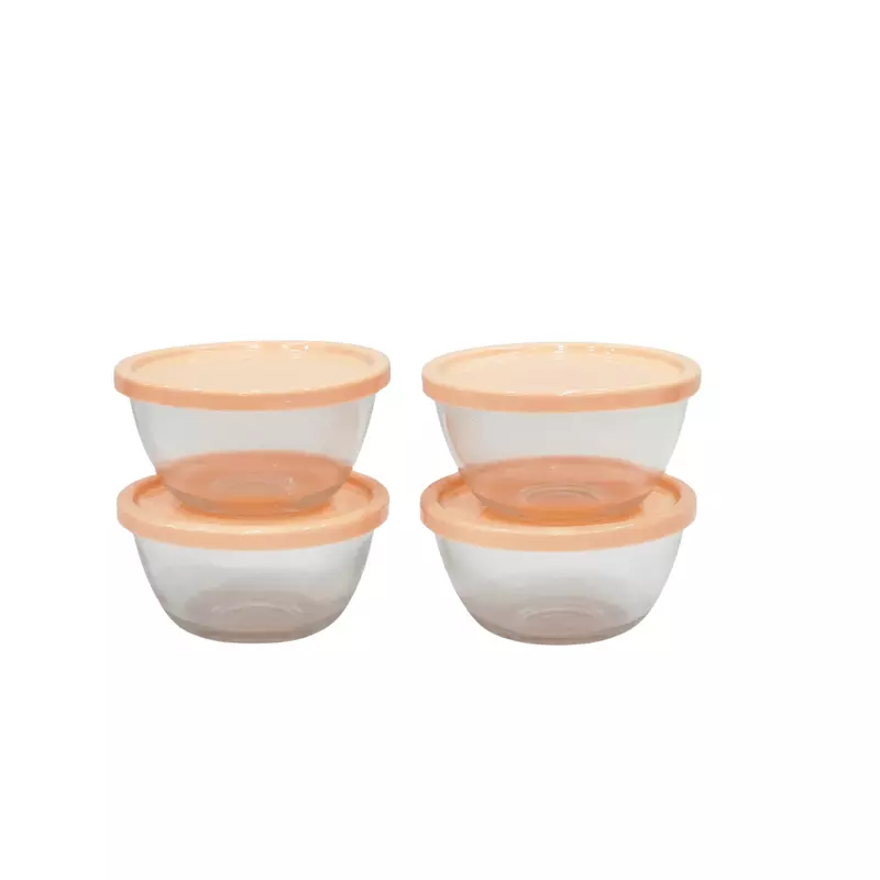 Yera Glass Micro Polo 230ml Bowls Set of 4