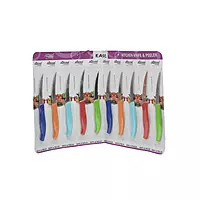 Set of 10 Kitchen Knives