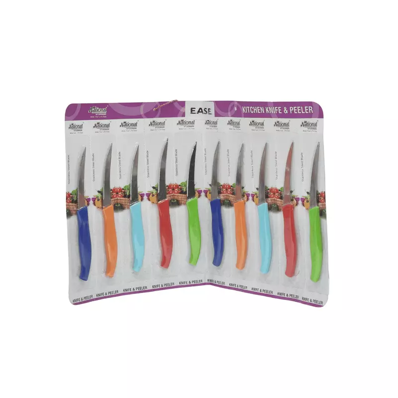 Set of 10 Kitchen Knives