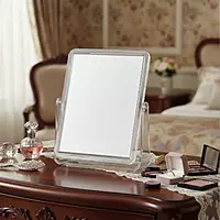 Transparent Double Sided Revolving Mirror