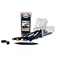 Set of 12  double-ended Markers