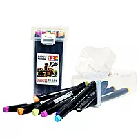 Set of 12  double-ended Markers