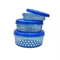 Pack of 3 Container- 800ml, 1500ml & 2000ml