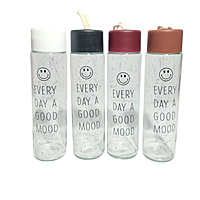 Motivational Glass water bottles