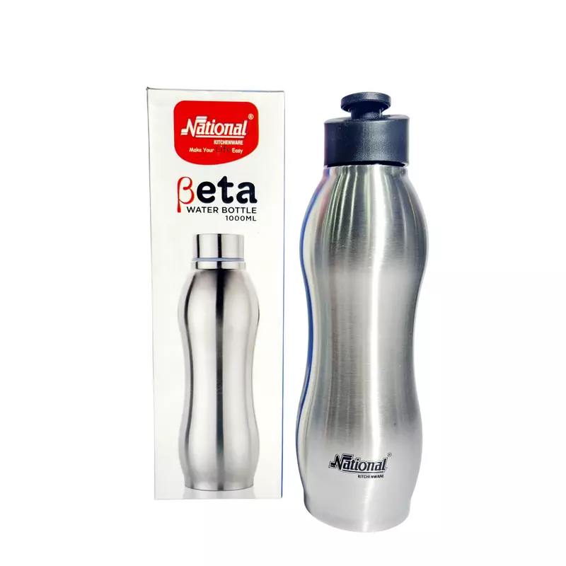 National Beta Stainless Steel Water Bottle 1000ml