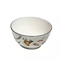 Ceramic Bowl With a Deer Design