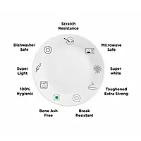 LAOPALA Pack of 27 Opalware Diva Classique Aster pink 100% Hygienic & Dishwasher safe Dinner Set