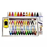 Doms Bi Colour Wax Crayons