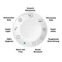 LAOPALA Pack of 33 Opalware Diva Classique Misty Flair Hygienic & Dishwasher safe Dinner Set