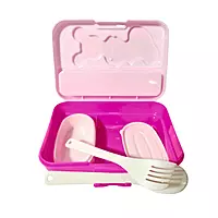 Plastic Italian Lunchbox For School Kids