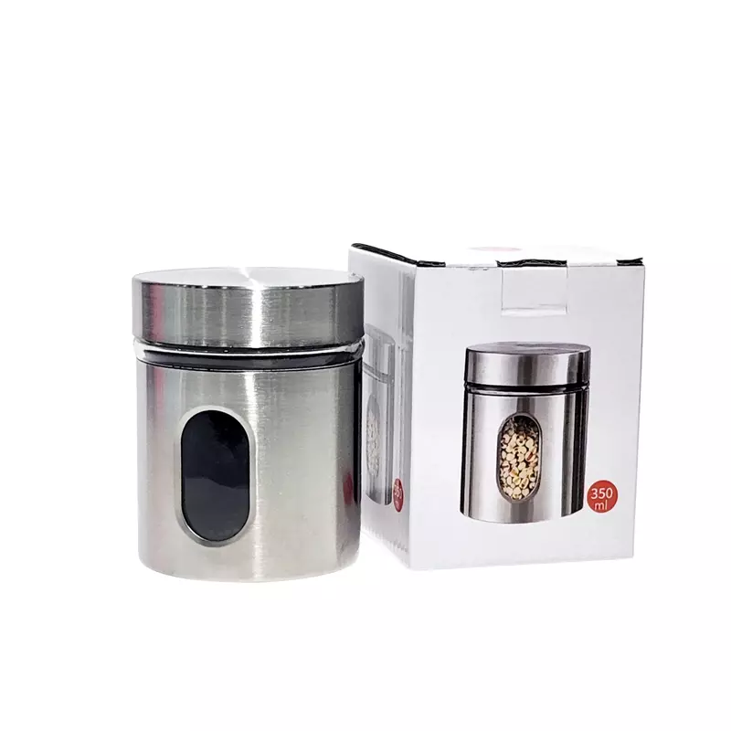 Stainless Steel 400ml Spice Jar