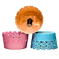 Laser Cut Designer Multicolor Assorted Basket