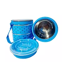 Insulated 3 Container Adjustable Food Grade Lunch Box