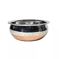 Stainless Steel Copper Bottom Handi/ Biryani Pot 1litre