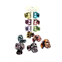 Set of Six small Hair Claws